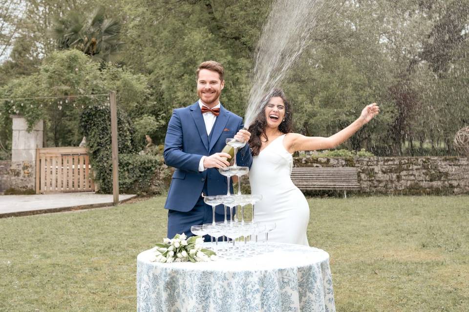 Champagne Tower