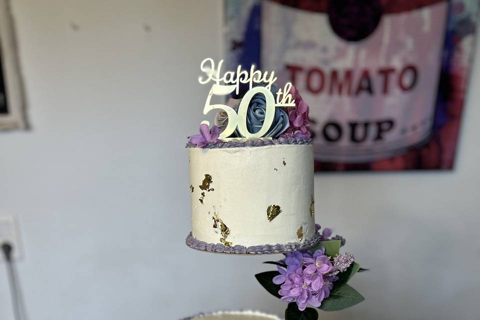 Wedding cake suspendu