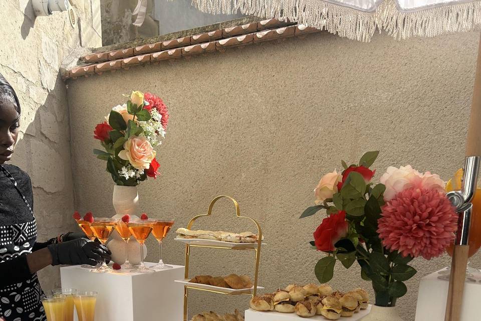 Buffet vin d’honneur