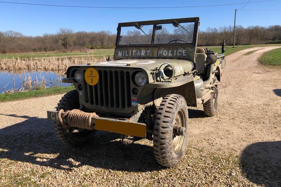 Jeep Willys face avant