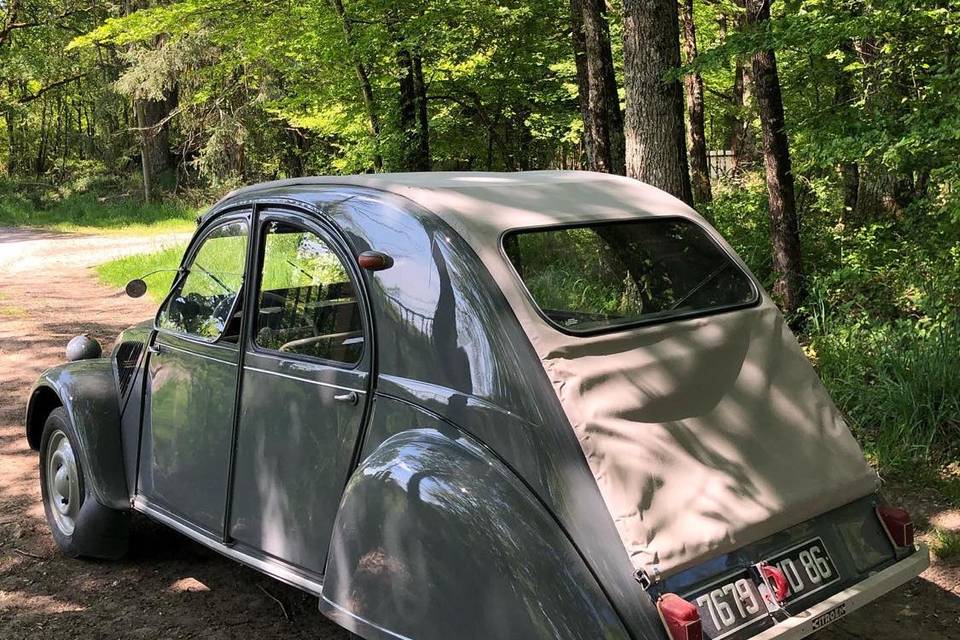 2CV face arrière