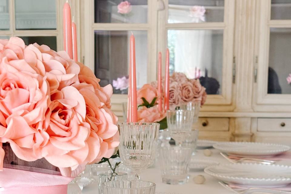 Mariage rose