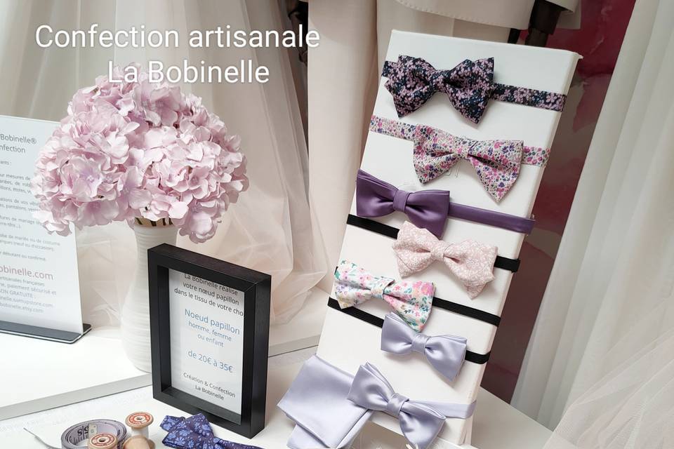 Accessoires noeuds papillons