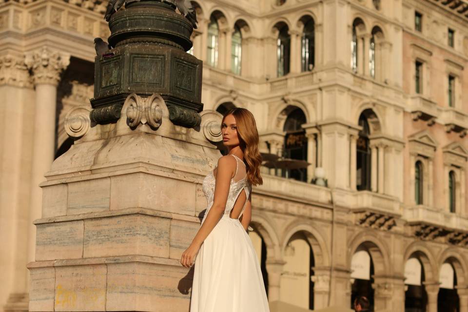 Robe voile dentelle Kotapska