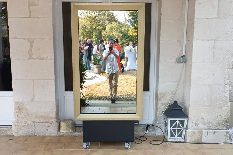 Photobooth miroir... Entre aut