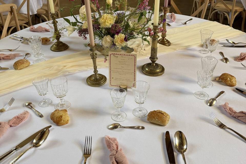 Table d'honneur