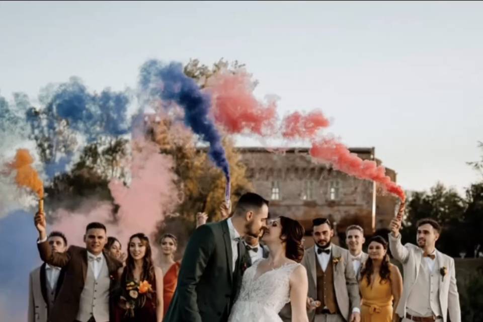 Mariés et leurs proches