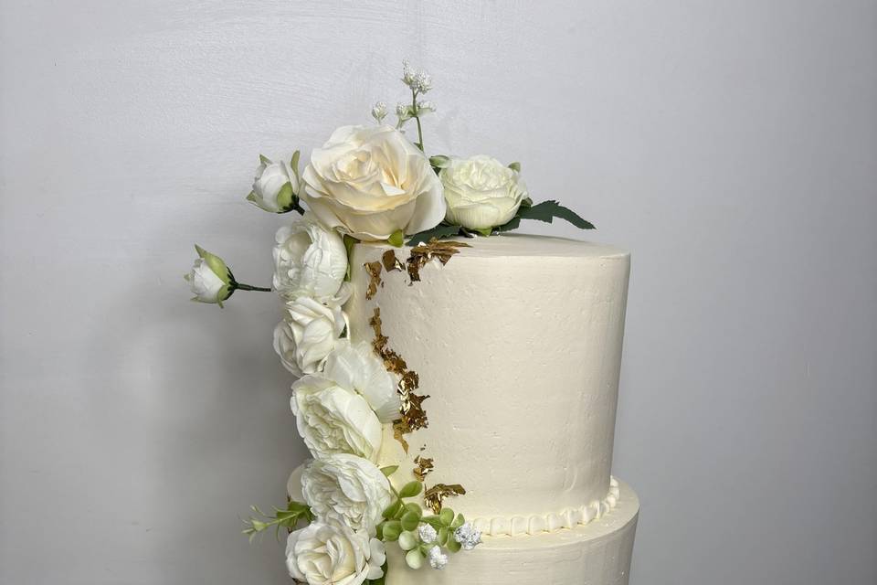 Casque de fleurs