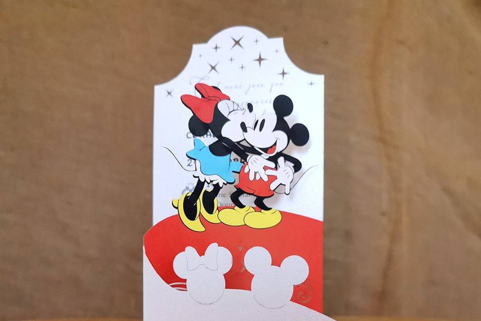 DIY Minnie et Mickey ouvert