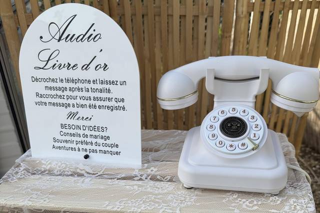 Livre d’or audio