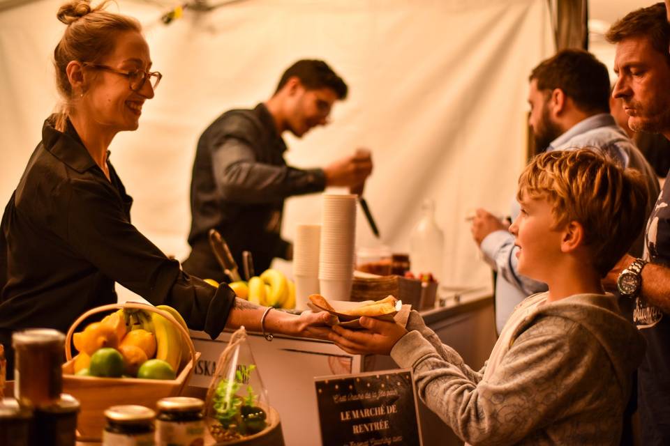 Le marché de rentrée