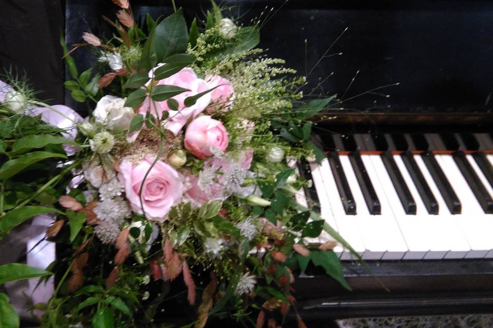 Bouquet de mariée champêtre