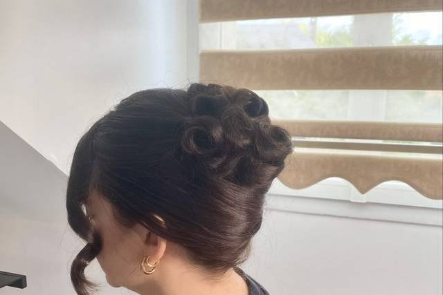 Chignon banane