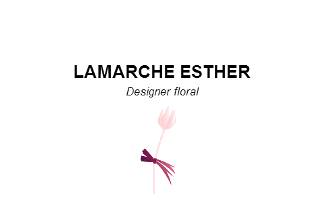 Esther Lamarche Designer Floral logo bon