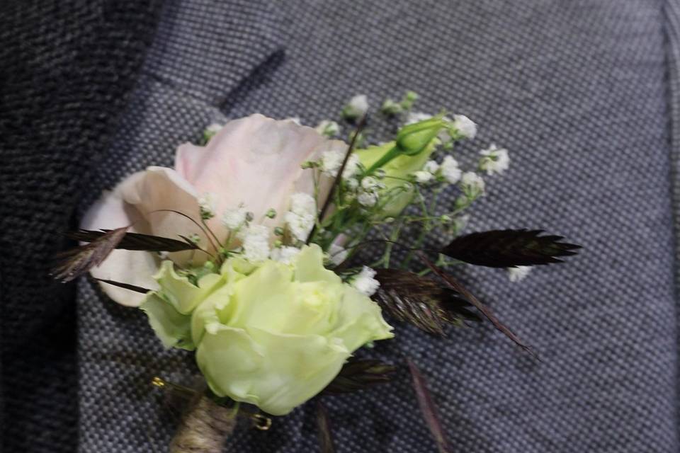 Boutonnière marié