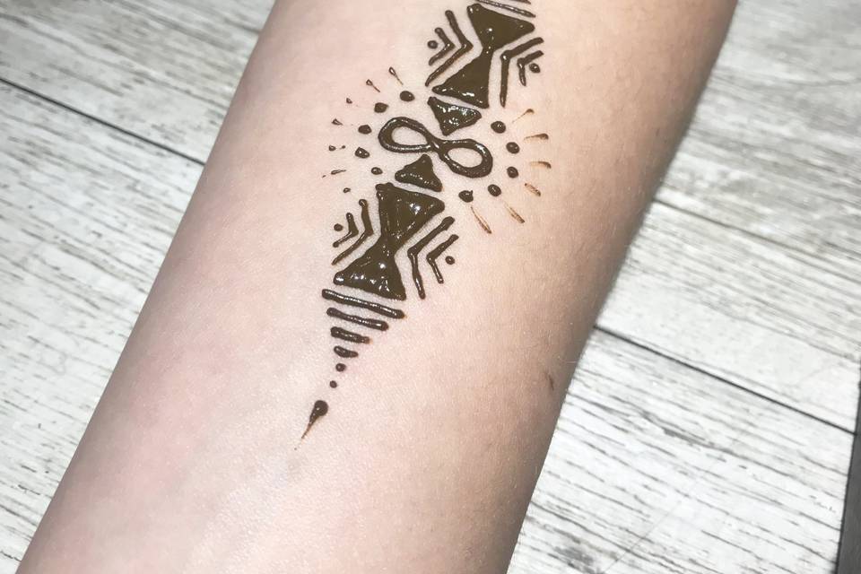 Tatouage au henné