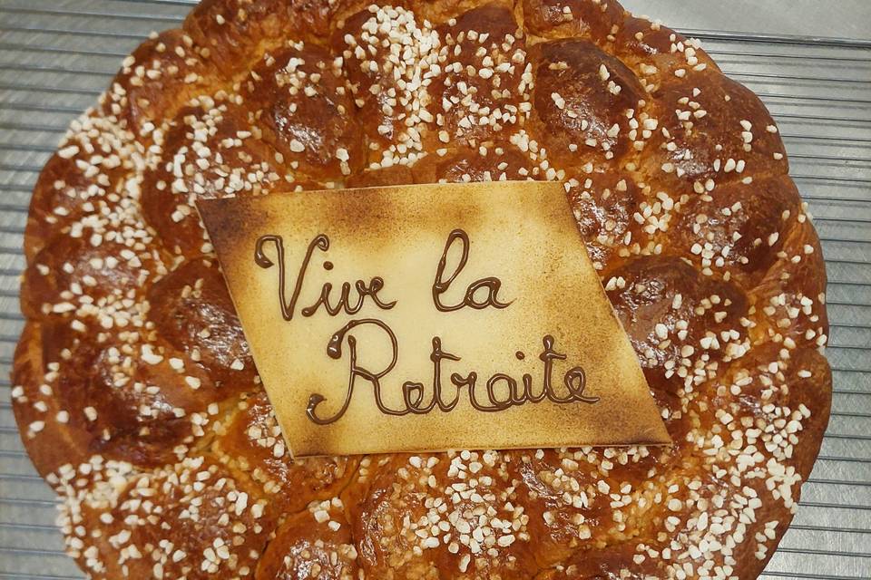Brioche nature personnalisée