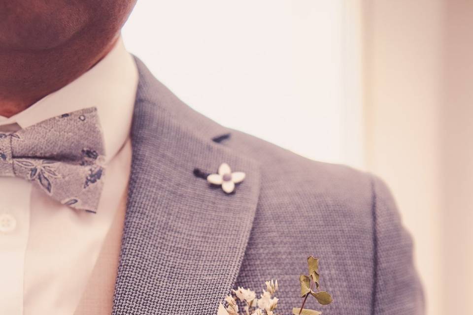 Boutonnière marié