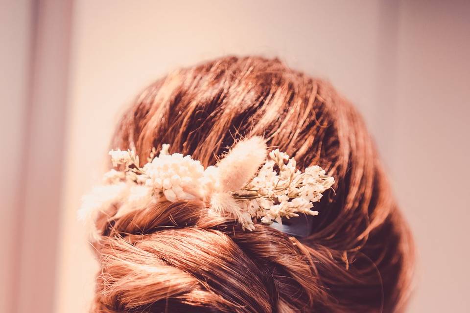 Barrette mariée