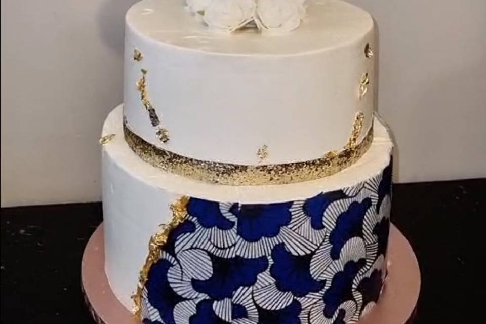 Pièce montée 55 ans Wax
