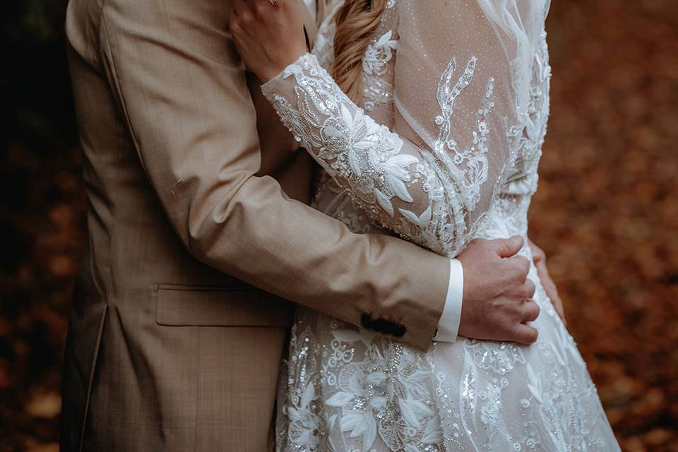 Bouquet de mariée stabbilisé