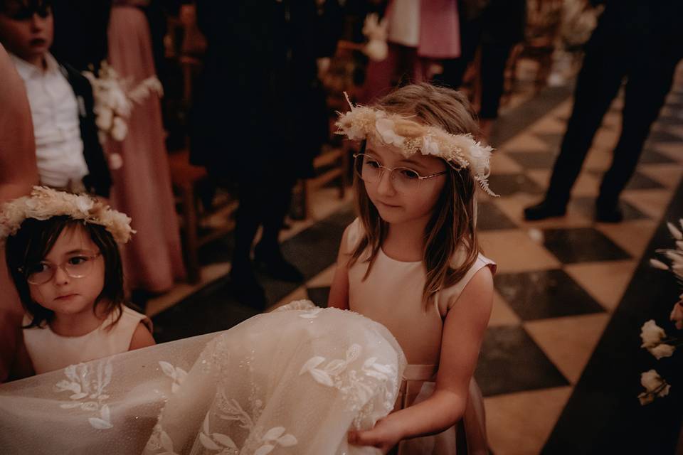 Couronne de fleur enfant