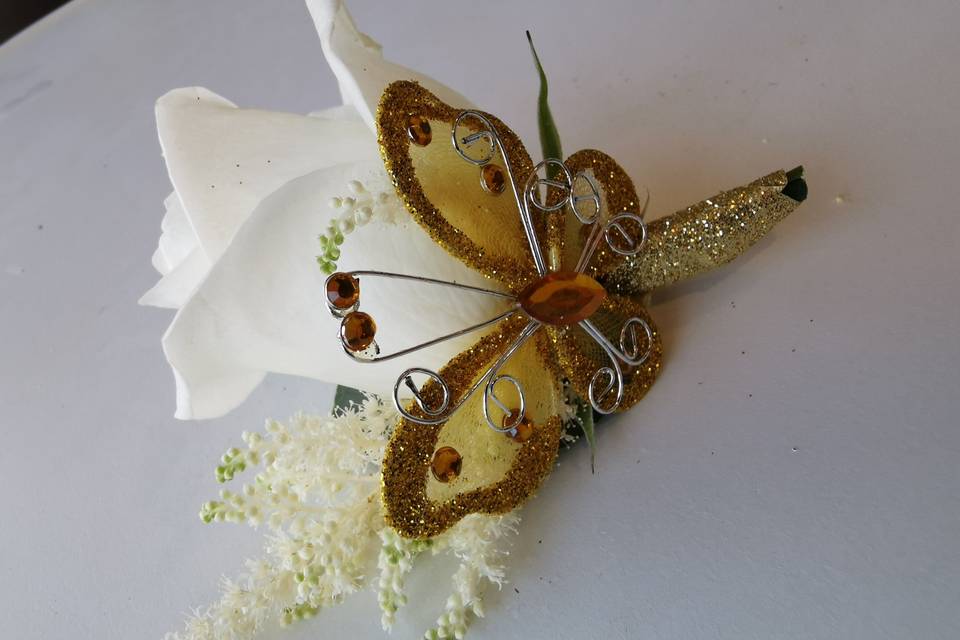 Boutonnière marié