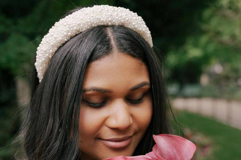 Portrait d’une jeune mariée