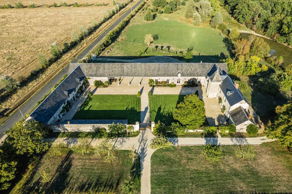 Domaine vu du ciel