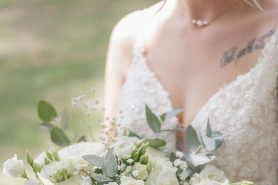 Détail sur le bouquet
