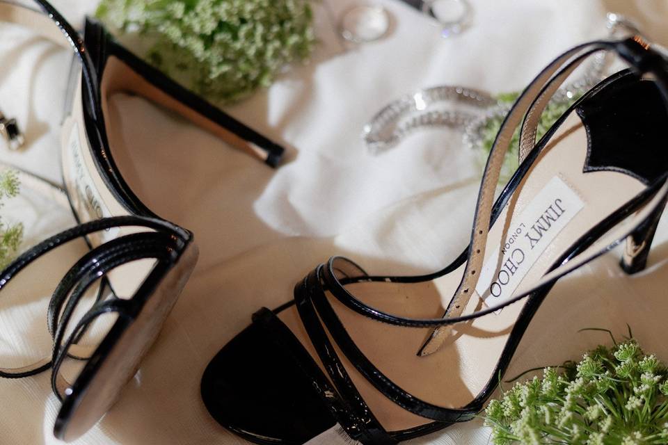 Flatlay mariée