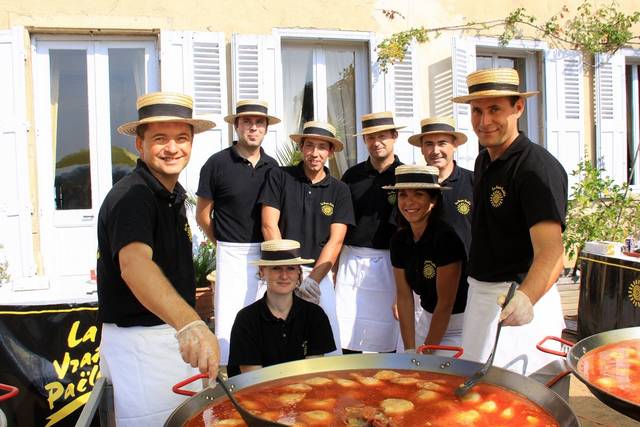 La vraie paella equipe