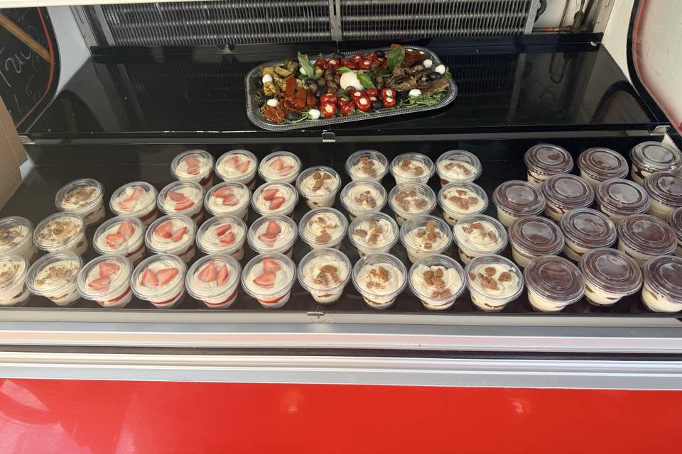 50 tiramisus et antipastis