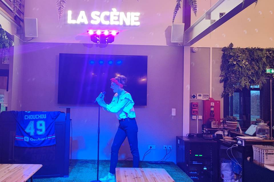 Scène pour animation