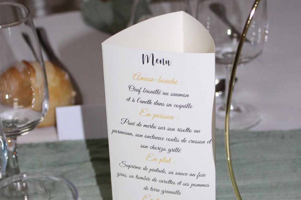 Menu 3D