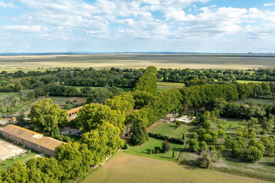 Le château et ses alentours