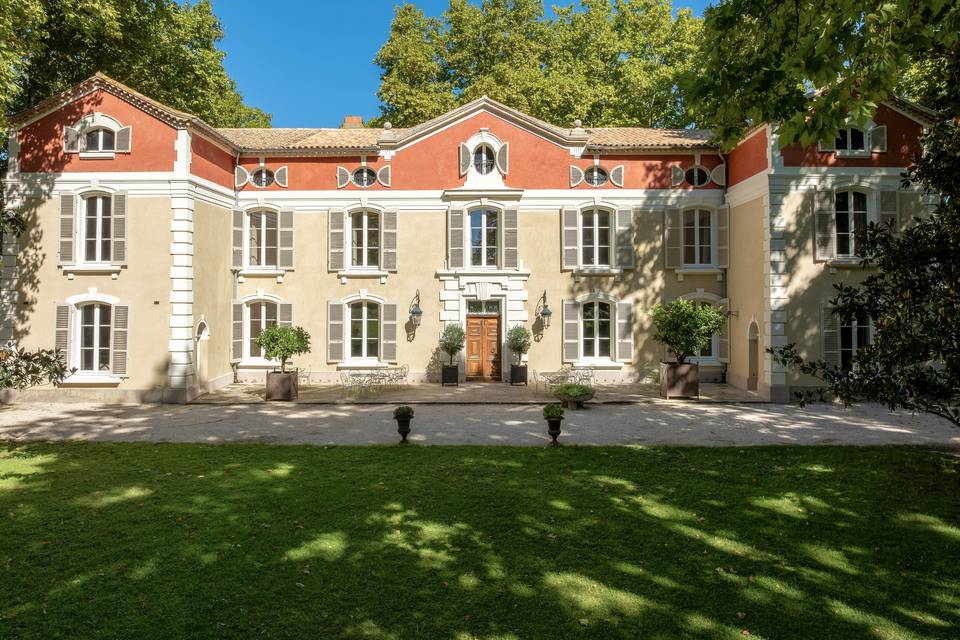 Façade du château
