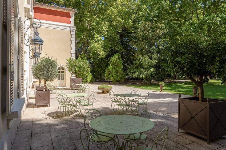 Terrasse du château