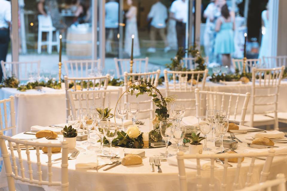 La décoration des tables