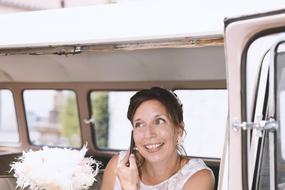 Arrivée de la mariée