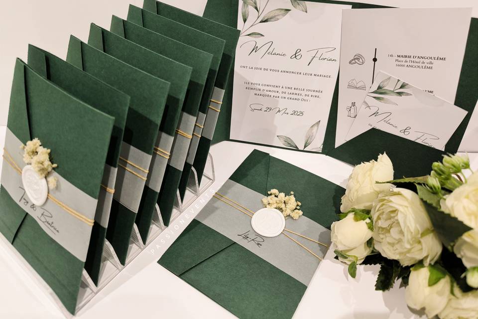 Faire part modèle enveloppe
