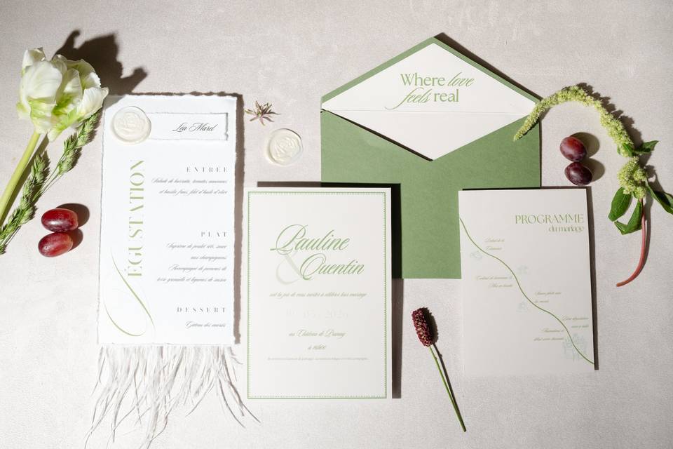 Papeterie de mariage