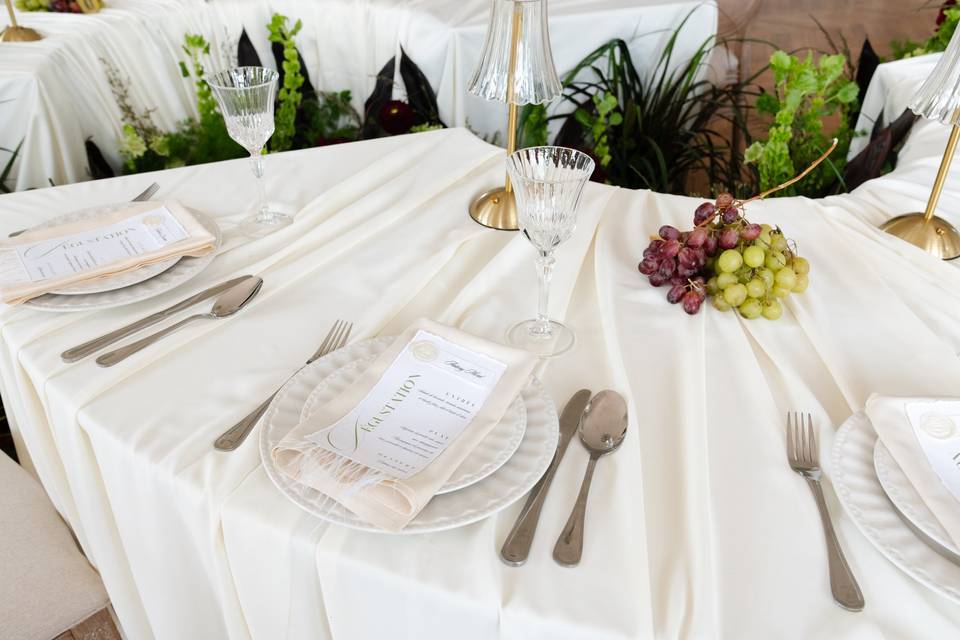 Menu assiette