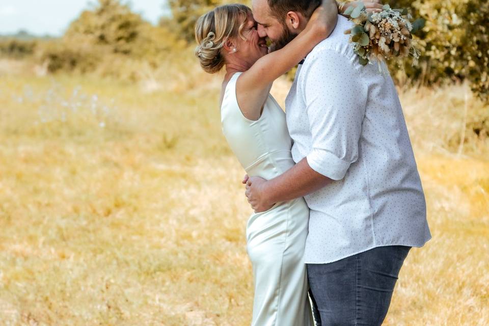 Portrait couple mariage A&T
