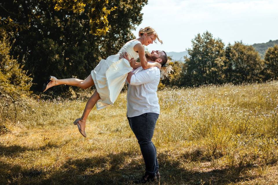 Portrait couple mariage A&T
