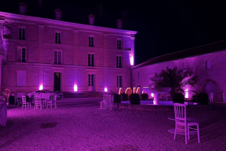 La cour intérieure
