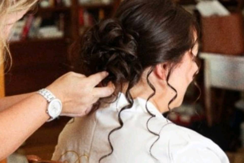 Chignon bas Lahoucade