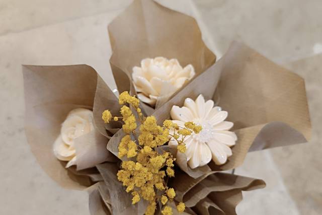 Bouquet en cire