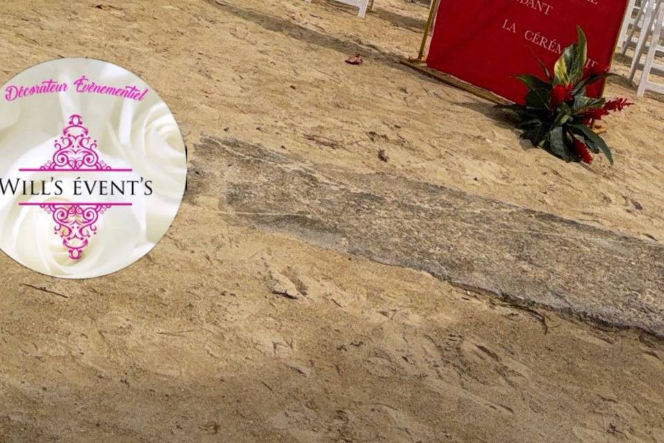 Cérémonie laïque plage