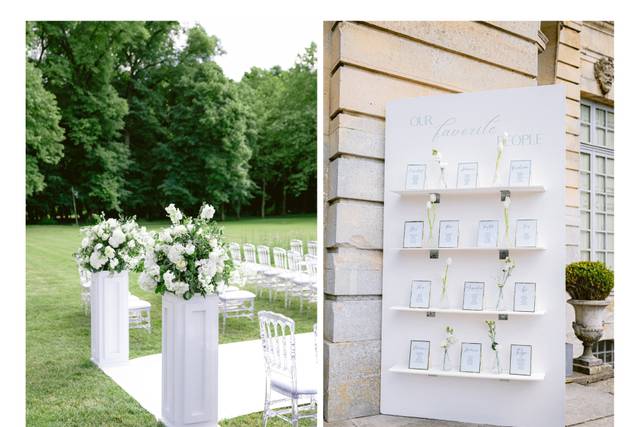 Blanc et vert